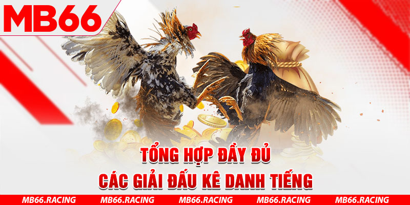 Tổng hợp đầy đủ các giải đấu kê danh tiếng