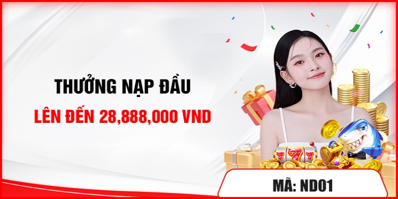 Khuyến mãi MB66 nạp tiền thưởng ngay 28.888K